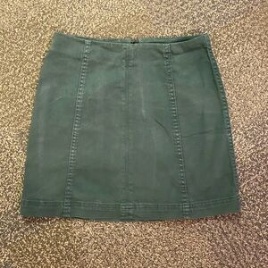 Wild Fable Green Mini Skirt